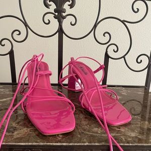 Shein lace up heels